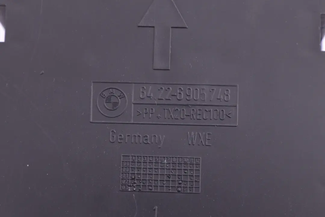  Vent Cassette Filter BMW E81 E82 E87 Rear Ventilation Boot 6900748 - SKU 6905748 - Part number 6905748