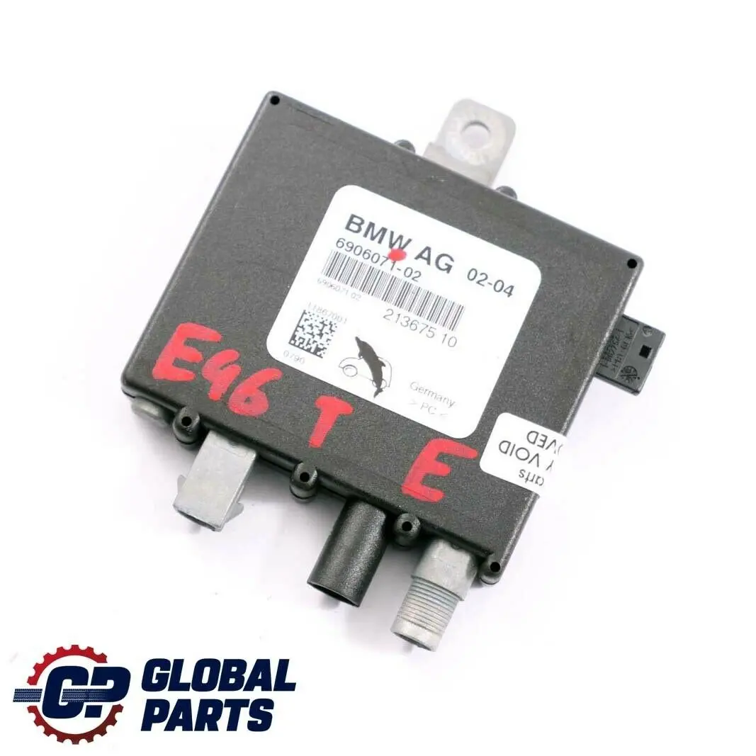 Amplificateur Antenne de Disque Lateral pour BMW E46 Touring à propos du numéro de pièce 6906071 BMW E46 Touring Amplificateur Antenne de Disque Lateral - SKU 6906071 - Numéro de pièce 6906071