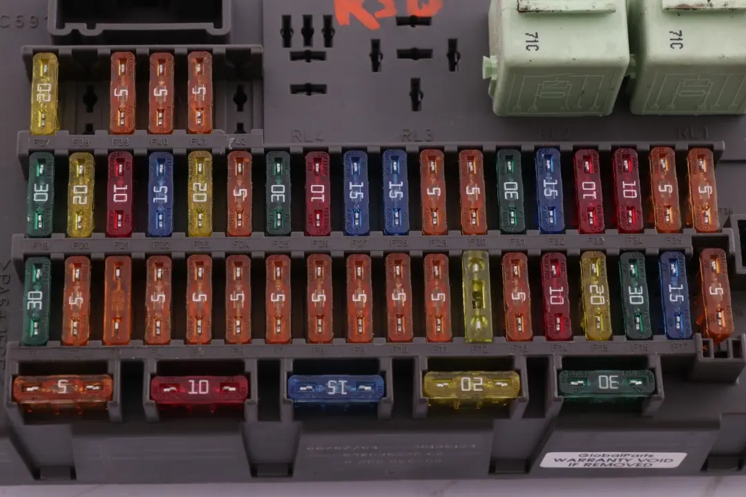 Fuse Box Housing to BMW Mini Cooper R50 R52 R53 JCW with Part number 6906600 BMW Mini Cooper R50 R52 R53 JCW Fuse Box Housing - SKU 6906600-1 - Part number 6906600