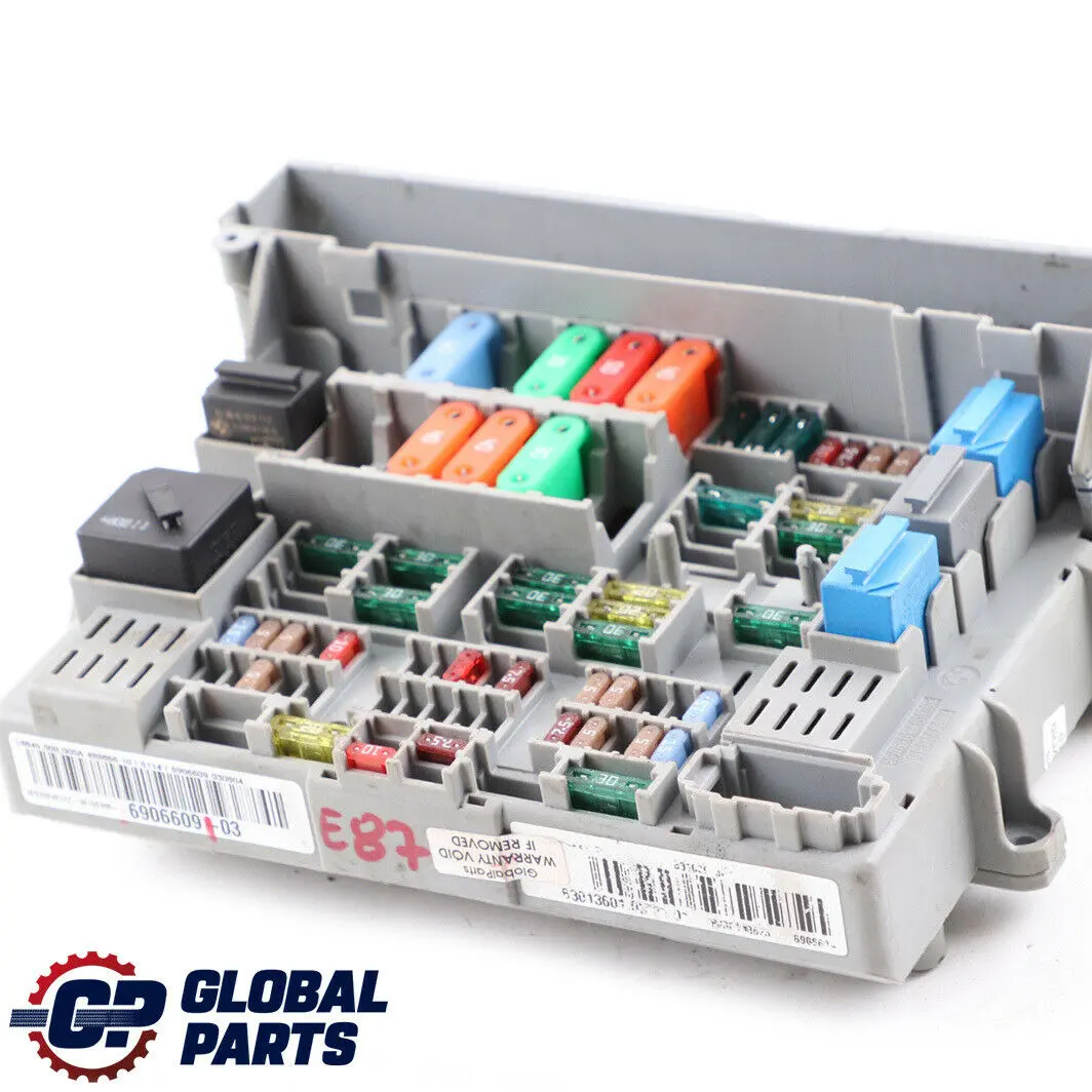 Boîte Fusibles Contrôle Distribution Puissance pour BMW E87 E90 E91 E92 E93 à propos du numéro de pièce 6906609 BMW E87 E90 E91 E92 E93 Boîte Fusibles Contrôle Distribution Puissance - SKU 6906609 - Numéro de pièce 6906609