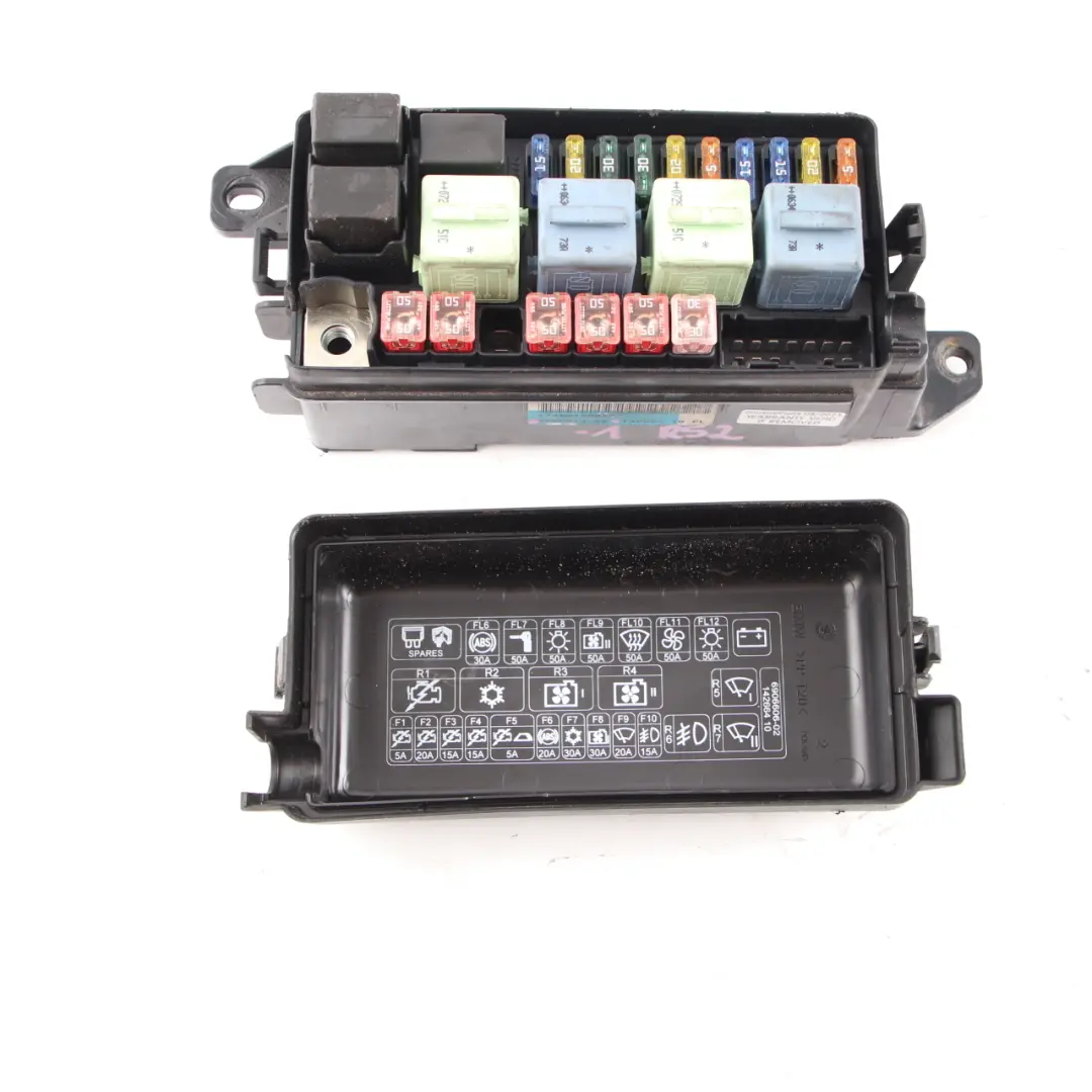 Boîte à fusibles de distribution d'énergie avant pour Mini One R50 R52 R53 à propos du numéro de pièce 6906614 Mini One R50 R52 R53 Boîte à fusibles de distribution d'énergie avant - SKU 6906614-1 - Numéro de pièce 6906614