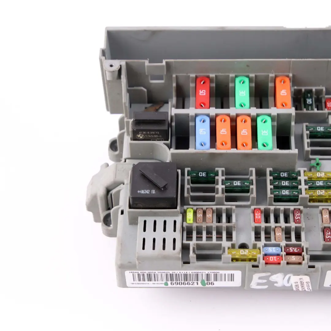  Fuse Box BMW E87 E90 E91 E92 E93 1 Power Distribution Front - SKU 6906621-1 - Part number 6906621