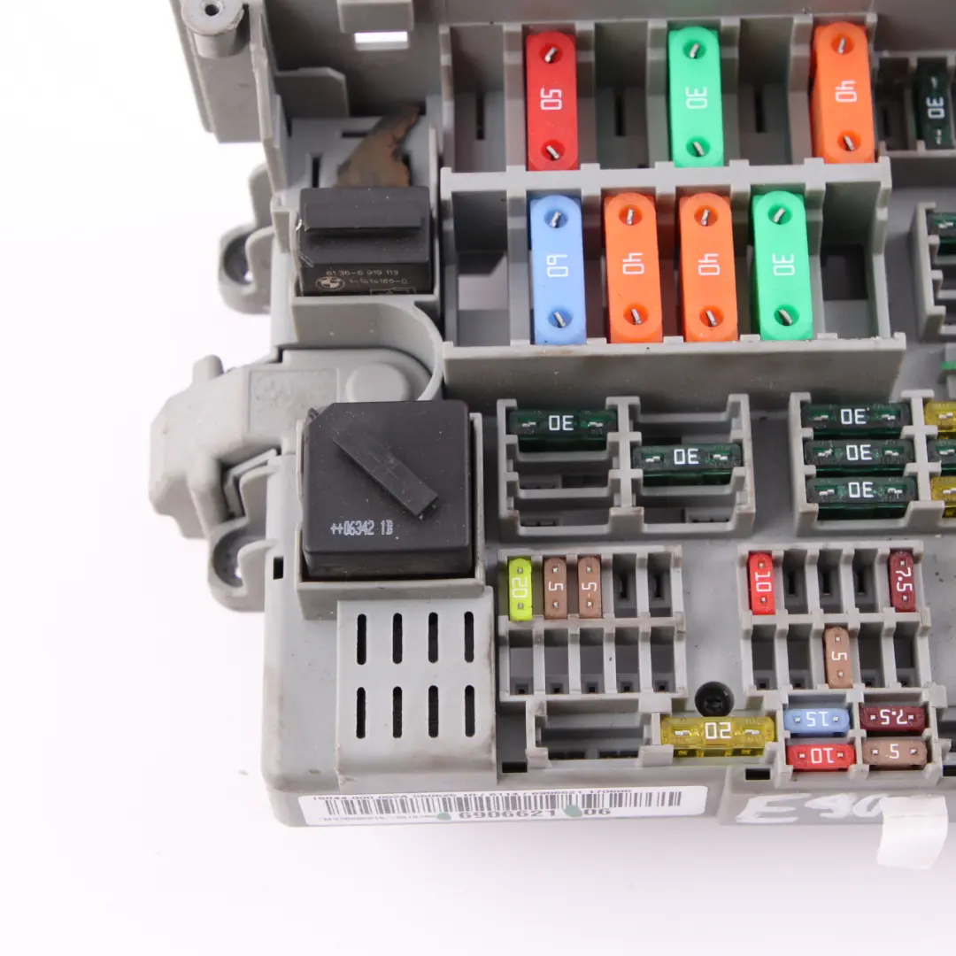 BMW E87 E90 E92 E93 Scatola Fusibili Distribuzione Elettrica Anteriore - SKU 6906621-1 - Numero di parte 6906621