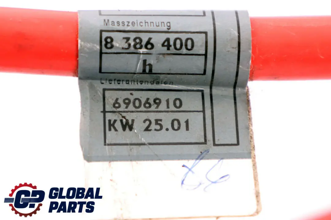 BMW X5 E53 3.0i M54 Przewód Kabel Plus + Klema - SKU 6906910 - Numer Części 6906910