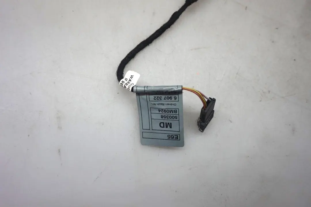 Kabelsatz Ablage Mittelarmlehne Vorne für BMW 7 er E65 E66 mit Teilenummer 6921309 BMW 7 er E65 E66 Kabelsatz Ablage Mittelarmlehne Vorne - SKU 6907322 - Teilenummer 6921309