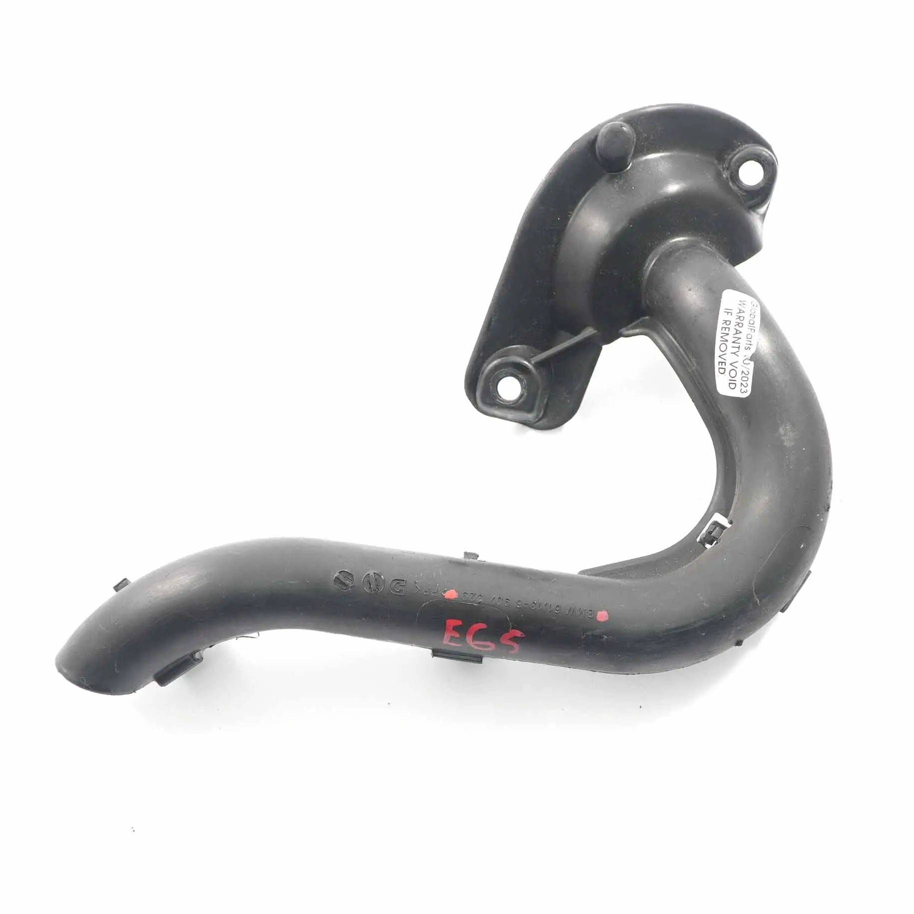 BMW E65 Guide de câble de porte Arrière gauche Support faisceau câblage 6907329