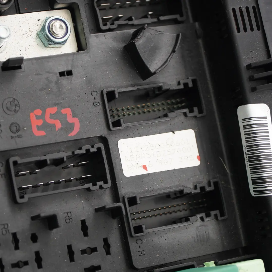 Reihe E53 Sicherungskasten Distribution Fuse Box für BMW X5 mit Teilenummer 6907395 BMW X5 Reihe E53 Sicherungskasten Distribution Fuse Box - SKU 6907395 - Teilenummer 6907395