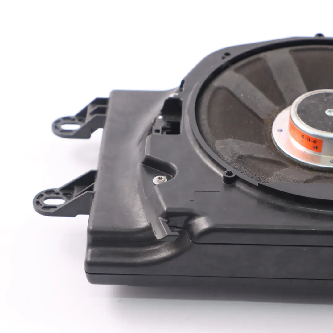 BMW E65 E66 E67 Altoparlante centrale dei bassi sinistro Logic 7 L7 6907651 - SKU 6907651-1 - Numero di parte 9143137