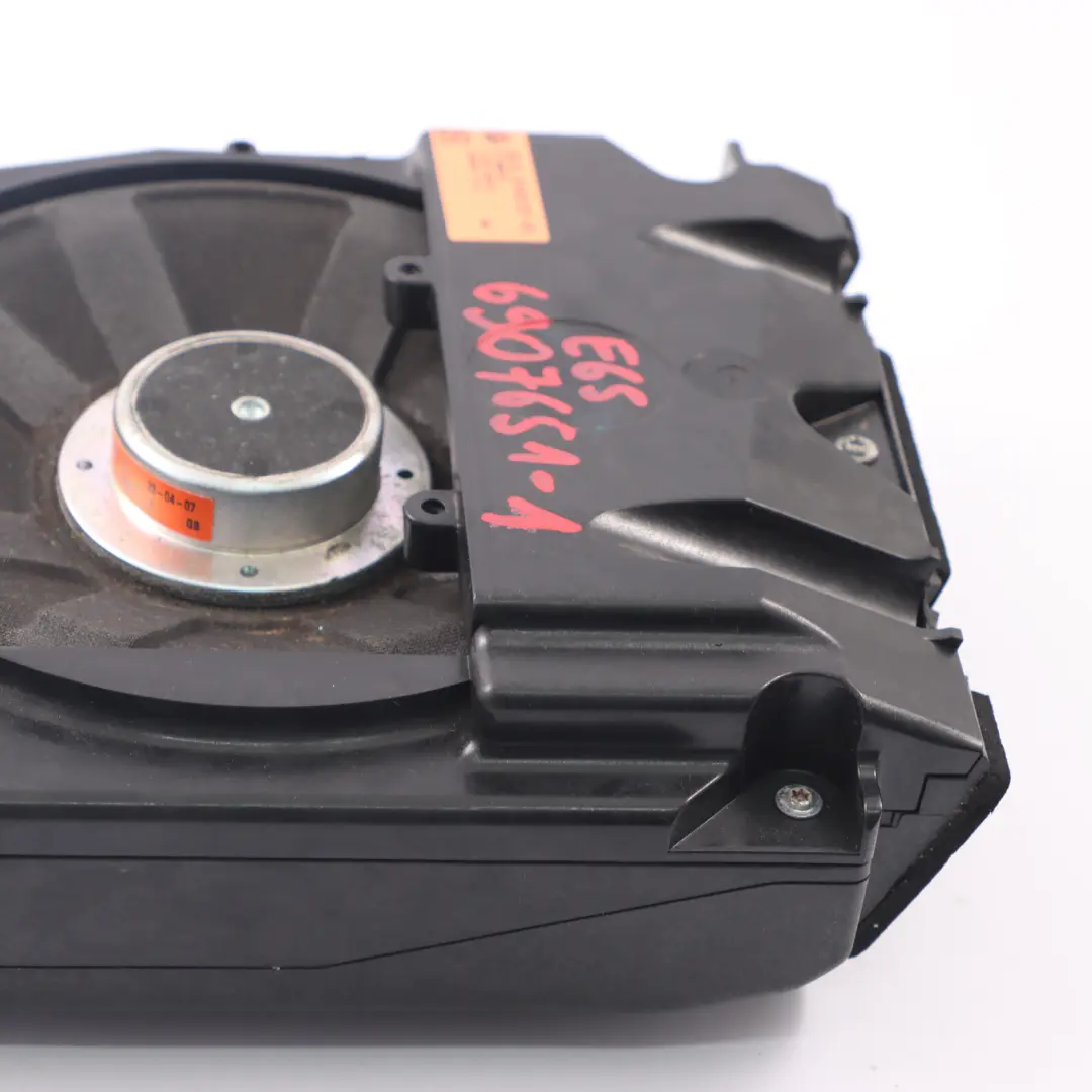 Altavoz central de graves izquierdo Logic 7 L7 6907651 para BMW E65 E66 E67 con número de pieza 9143137 BMW E65 E66 E67 Altavoz central de graves izquierdo Logic 7 L7 6907651 - SKU 6907651-1 - Número de pieza 9143137