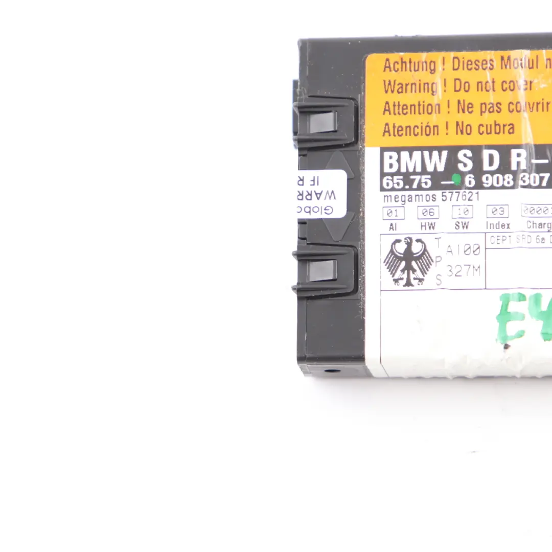 Alarm System Sensor Anti-Theft Module Control Unit to BMW E46 Convertible with Part number 6908307 BMW E46 Convertible Alarm System Sensor Anti-Theft Module Control Unit - SKU 6908307 - Part number 6908307