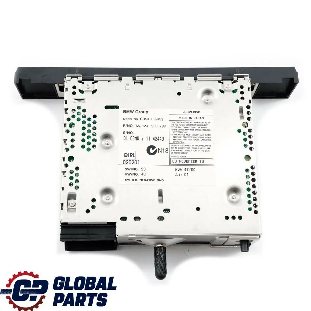 Radio Business CD Player to BMW 5 X5 Series E39 E53 with Part number 6908783 BMW 5 X5 Series E39 E53 Radio Business CD Player - SKU 6908783 - Part number 6908783