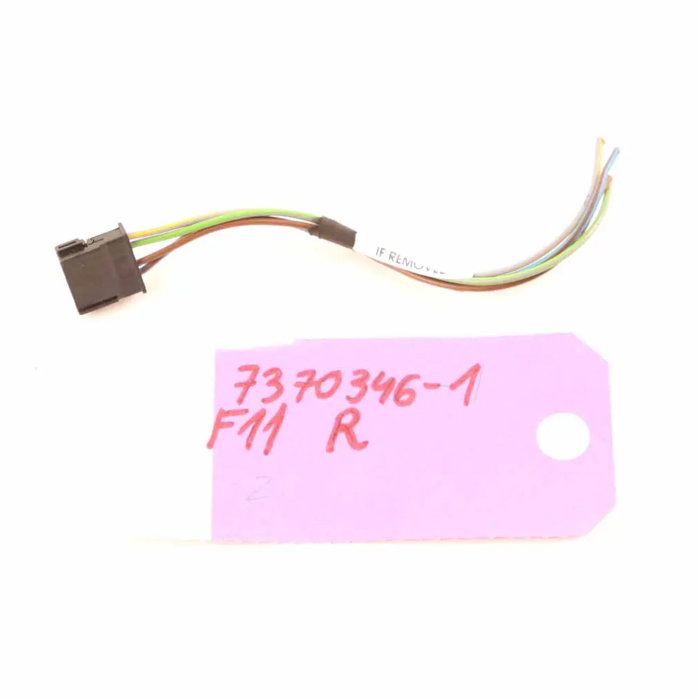 Rücklicht in der Seitenwand links Stecker Verkabelung für BMW F10 F11 mit Teilenummer 6909052 BMW F10 F11 Rücklicht in der Seitenwand links Stecker Verkabelung - SKU 6909052 - Teilenummer 6909052