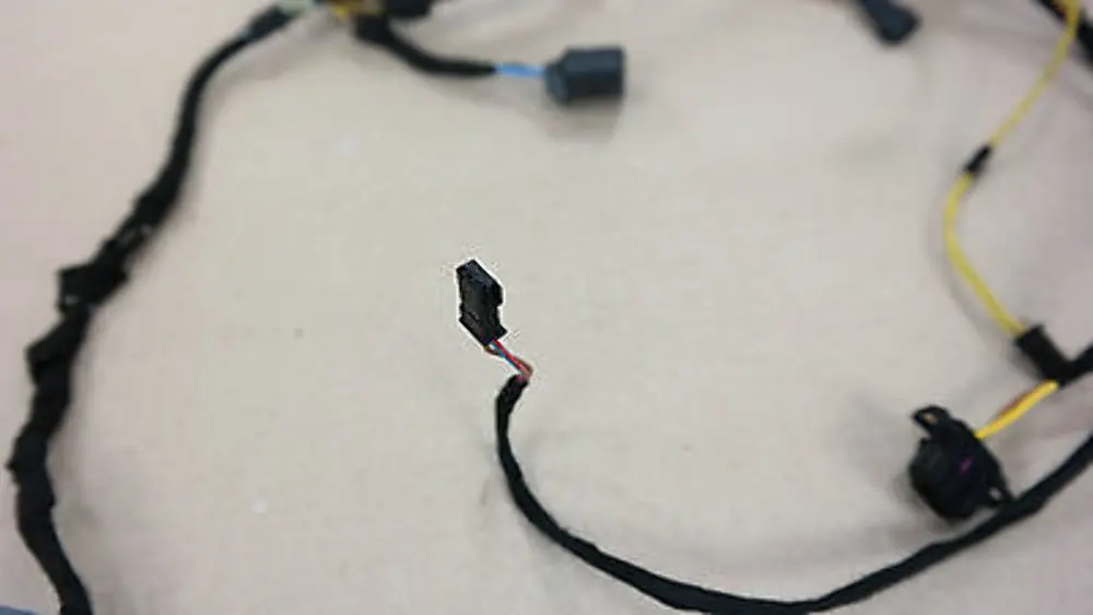 BMW X5 Series E53 Cable harness door rear left wiring loom N/S 6909109 - SKU 6909108 - Part number 6909108