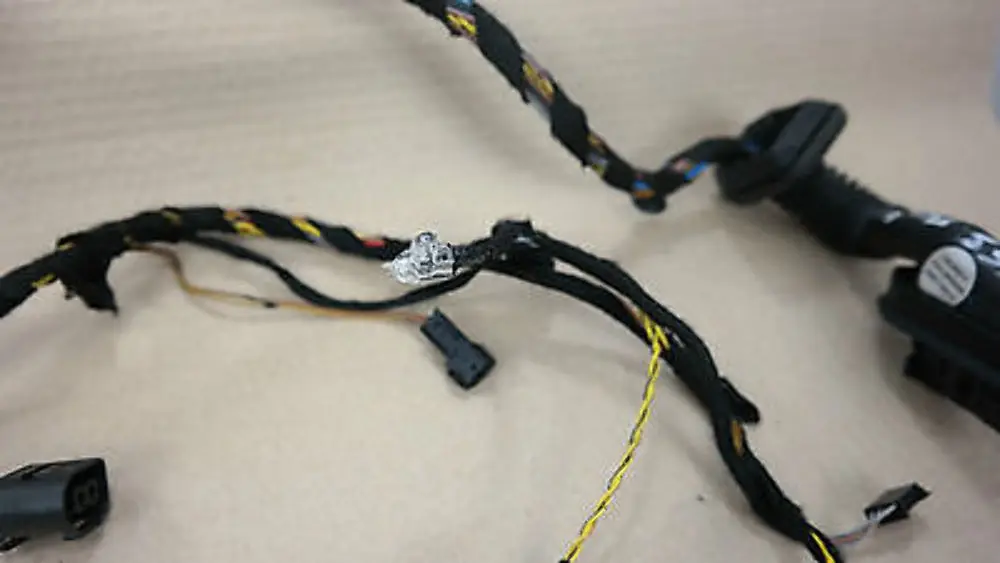 BMW X5 Series E53 Cable harness door rear left wiring loom N/S 6909109 - SKU 6909108 - Part number 6909108