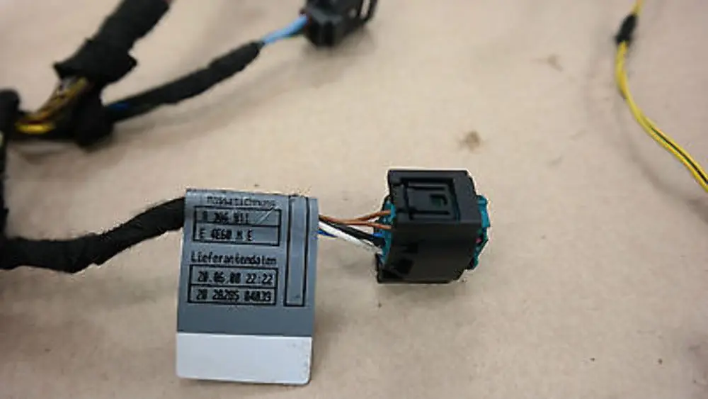 BMW X5 Series E53 Cable harness door rear left wiring loom N/S 6909109 - SKU 6909108 - Part number 6909108