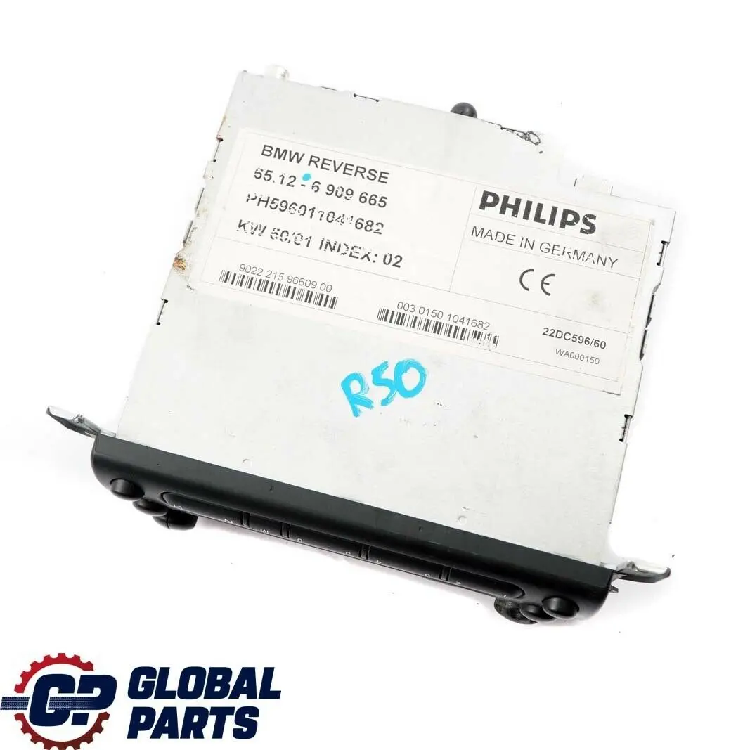 Radio Wave Stereo Cassette Tape Player to BMW Mini Cooper One R50 R53 with Part number 6909665 BMW Mini Cooper One R50 R53 Radio Wave Stereo Cassette Tape Player - SKU 6909665 - Part number 6909665