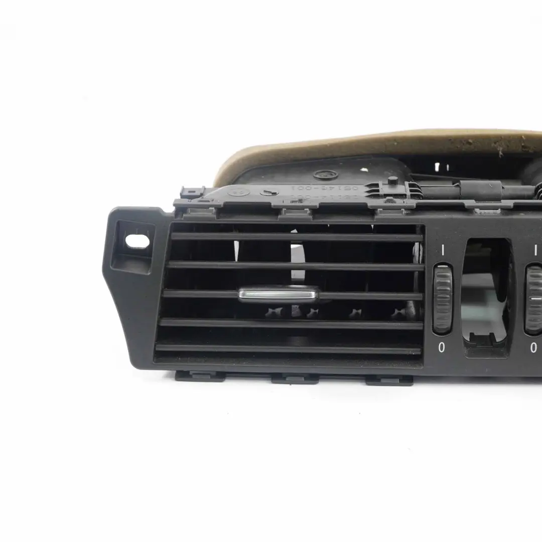 Frischluftgrill Mitte Schwarz Chrom BMW E60 E61 - SKU 6910734-2 - Teilenummer 6910734
