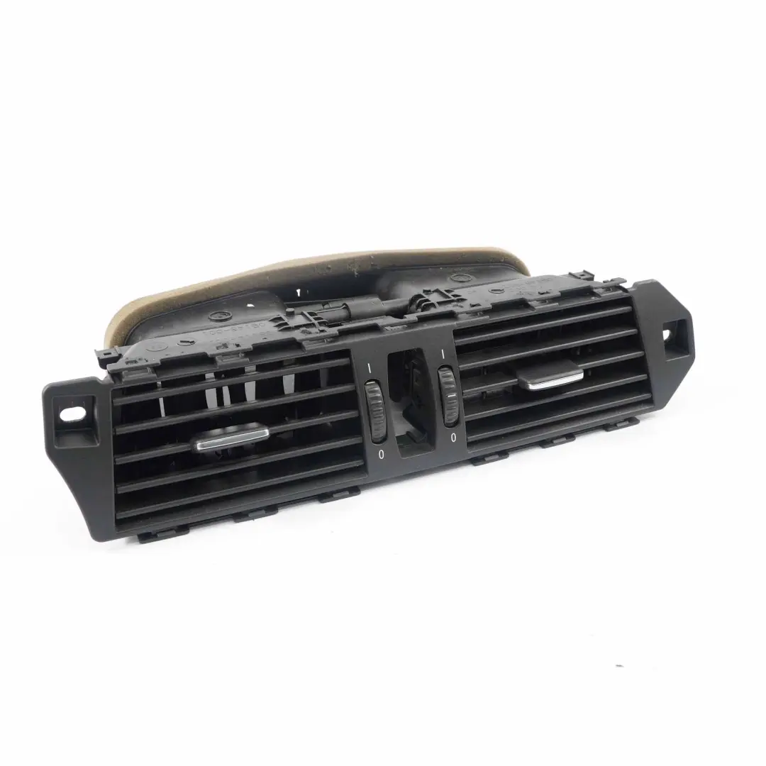 Frischluftgrill Mitte Schwarz Chrom für BMW E60 E61 mit Teilenummer 6910734 BMW E60 E61 Frischluftgrill Mitte Schwarz Chrom - SKU 6910734-2 - Teilenummer 6910734
