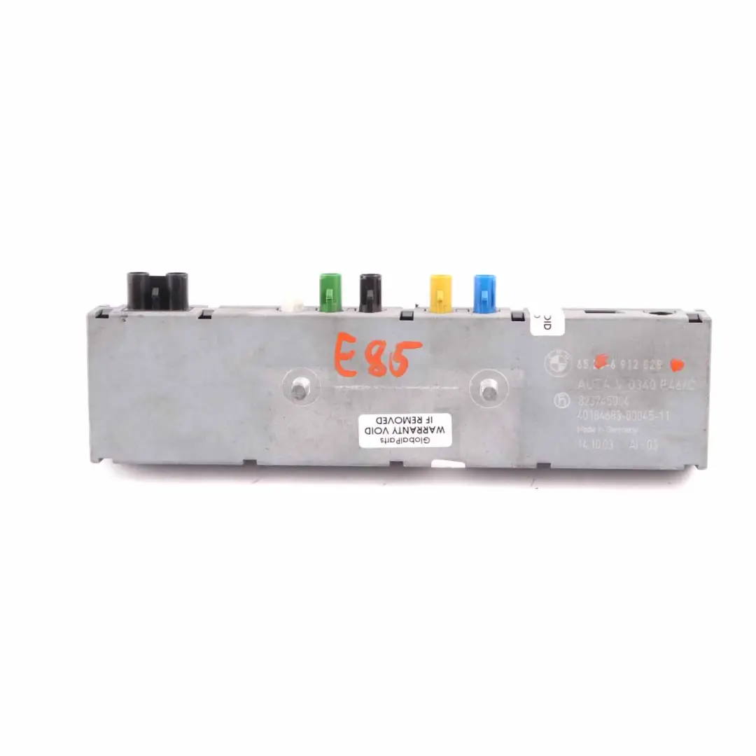 Antenna Diversity BMW Z4 E85 E86 E46 Convertible Amplifier Control Unit to with Part number 6912828 Antenna Diversity BMW Z4 E85 E86 E46 Convertible Amplifier Control Unit - SKU 6912828 - Part number 6912828