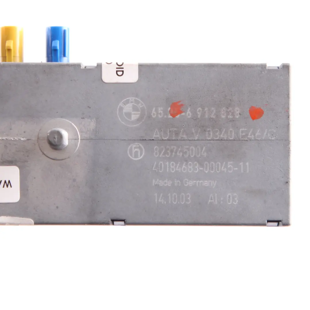 Antenna Diversity BMW Z4 E85 E86 E46 Convertible Amplifier Control Unit to with Part number 6912828 Antenna Diversity BMW Z4 E85 E86 E46 Convertible Amplifier Control Unit - SKU 6912828 - Part number 6912828