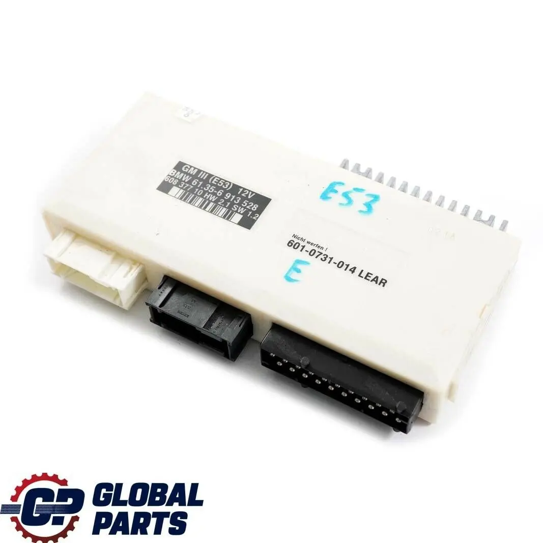 BMW X5 er E53 GM III Allgemeines Körper Steuermodul Einheit ECU Lear - SKU 6913528 - Teilenummer 6913528