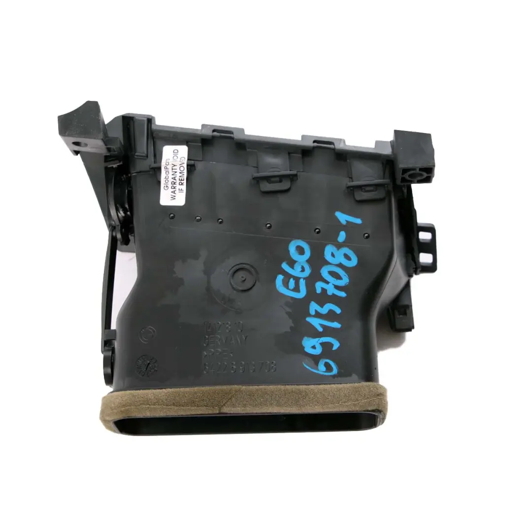 Frischluftgrill Rechts für BMW 5 er E60 E61 mit Teilenummer 6913708 BMW 5 er E60 E61 Frischluftgrill Rechts - SKU 6913708-1 - Teilenummer 6913708