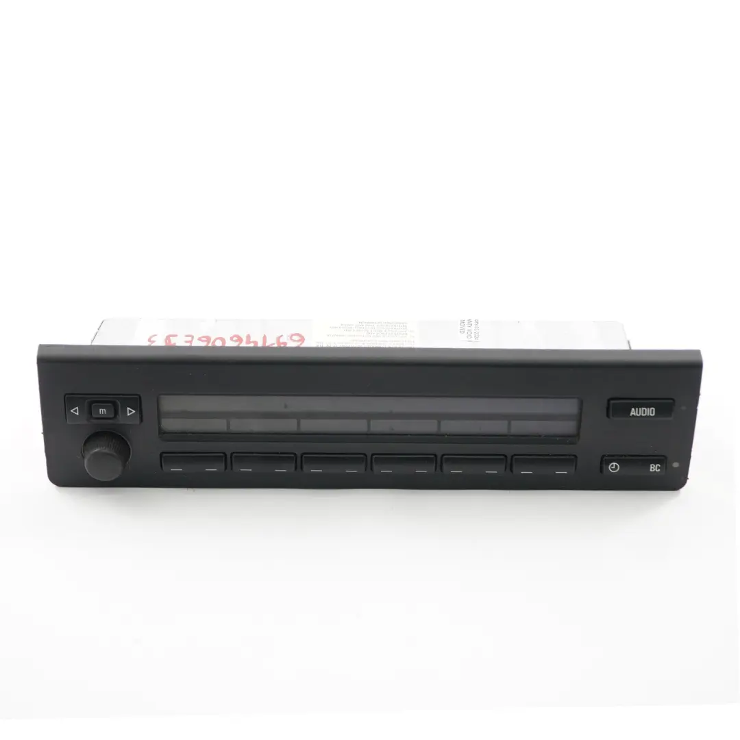 BMW X5 E53 Radio Pantalla Estéreo Multifuncional Unidad Principal - SKU 6914605 - Número de pieza 6914605