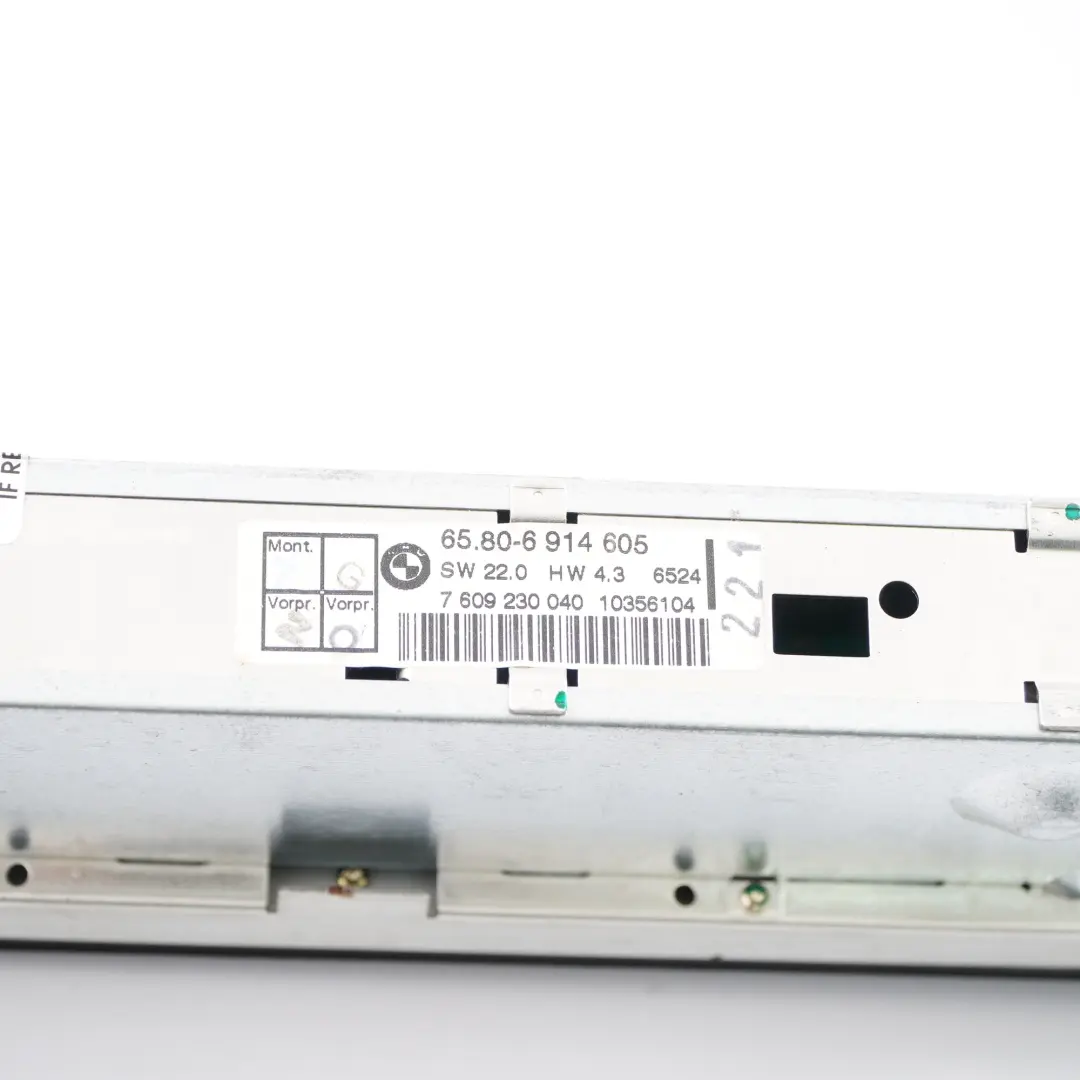BMW X5 E53 Radio Stereo Schermo Display Multifunzionale Testa Unità - SKU 6914605 - Numero di parte 6914605