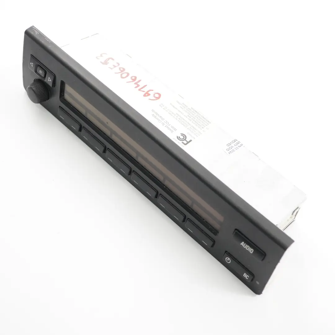 BMW X5 E53 Radio Stereo Screen Multifunctional Display Head Unit - SKU 6914605 - Part number 6914605