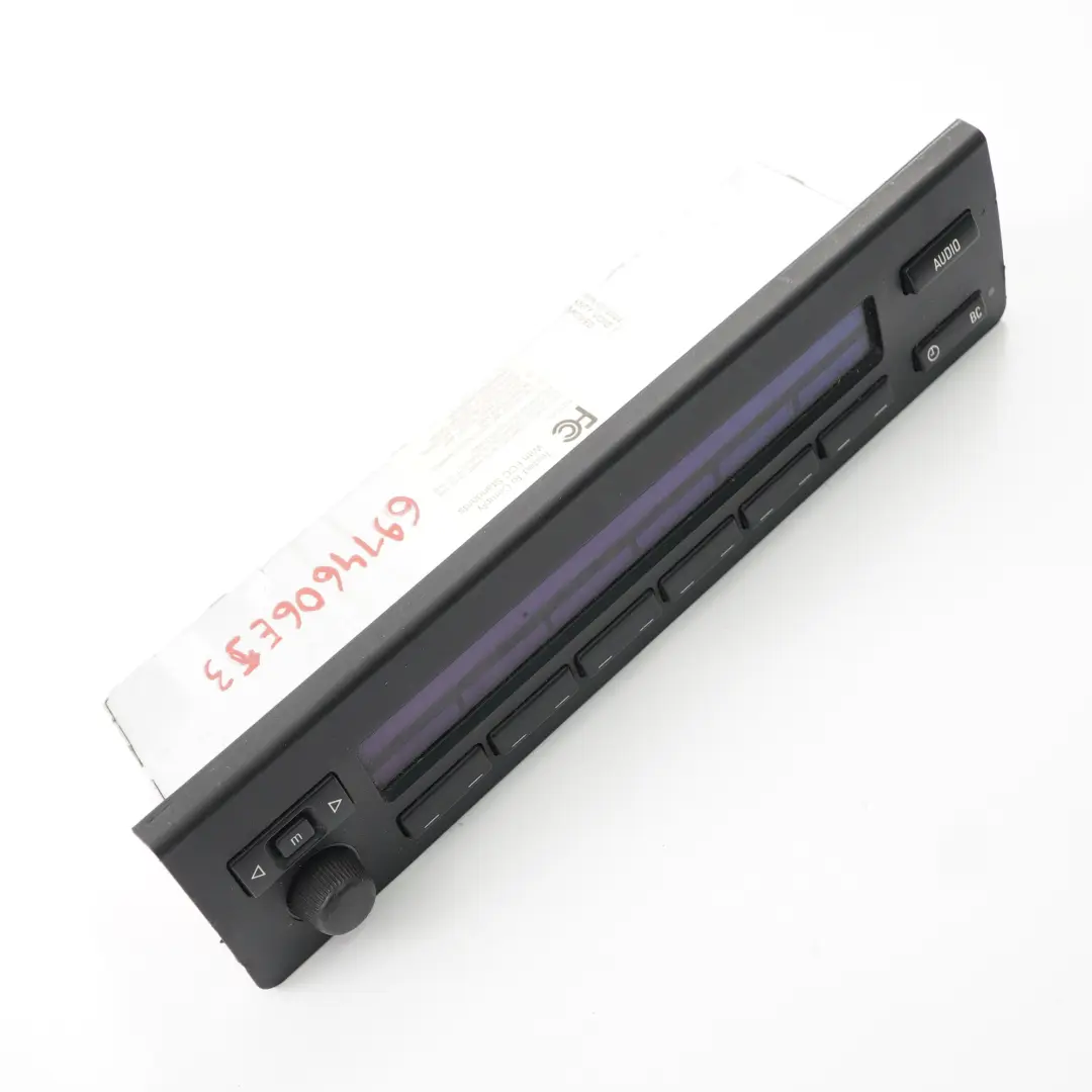 BMW X5 E53 Radio Stereo Screen Multifunctional Display Head Unit - SKU 6914605 - Part number 6914605