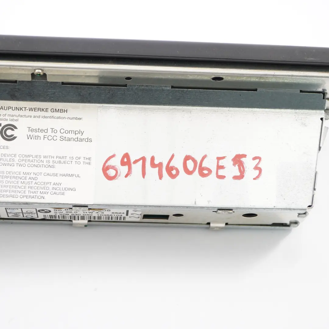 BMW X5 E53 Radio Pantalla Estéreo Multifuncional Unidad Principal - SKU 6914605 - Número de pieza 6914605