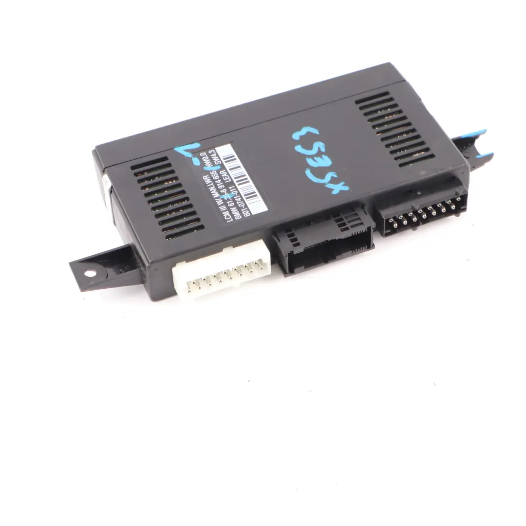 Headlight Light Check Module Control Unit ECU Lear LCM III to BMW X5 E53 with Part number 6914655 BMW X5 E53 Headlight Light Check Module Control Unit ECU Lear LCM III - SKU 6914655-1 - Part number 6914655