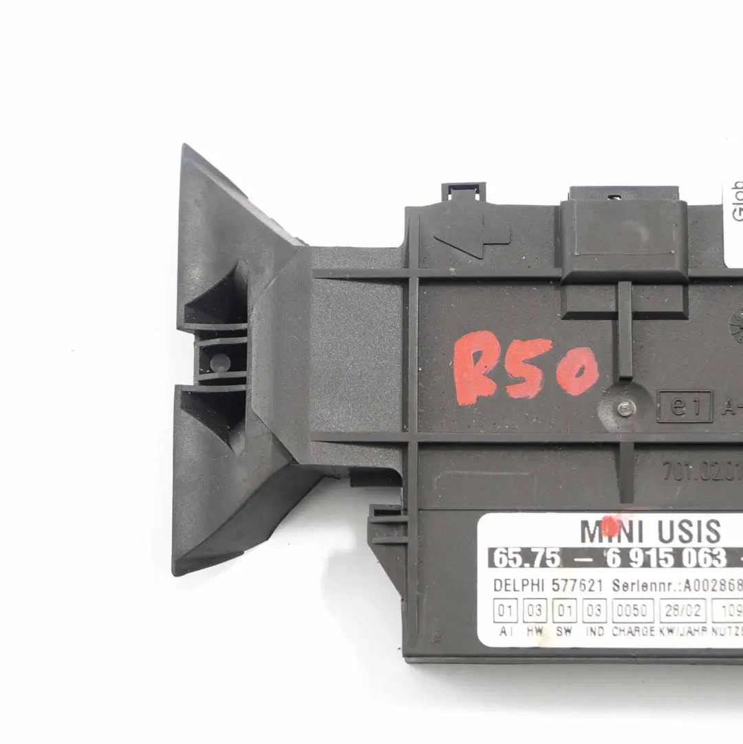 Module Ultra Sonic Mini R50 R53 Capteur De Système D'Alarme pour à propos du numéro de pièce 6915063 Module Ultra Sonic Mini R50 R53 Capteur De Système D'Alarme - SKU 6915063 - Numéro de pièce 6915063