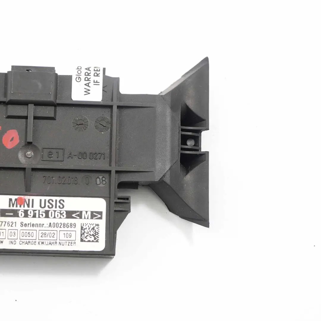 Module Ultra Sonic Mini R50 R53 Capteur De Système D'Alarme pour à propos du numéro de pièce 6915063 Module Ultra Sonic Mini R50 R53 Capteur De Système D'Alarme - SKU 6915063 - Numéro de pièce 6915063