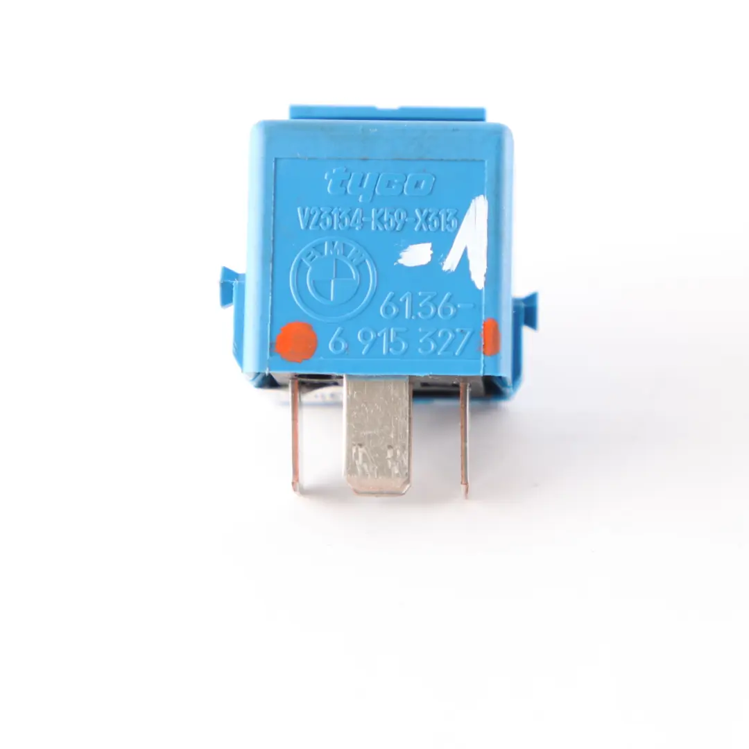 2x Relay Make Contact Sky Blue to BMW E46 E60 E81 E87 E90 E91 F10 F20 F30 with Part number 6915327 BMW E46 E60 E81 E87 E90 E91 F10 F20 F30 2x Relay Make Contact Sky Blue - SKU 6915327-1 - Part number 6915327