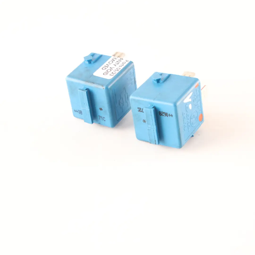 BMW E46 E60 E87 E90 E91 F10 F20 F30 2x Relé Hacer Contacto Azul Cielo - SKU 6915327-1 - Número de pieza 6915327