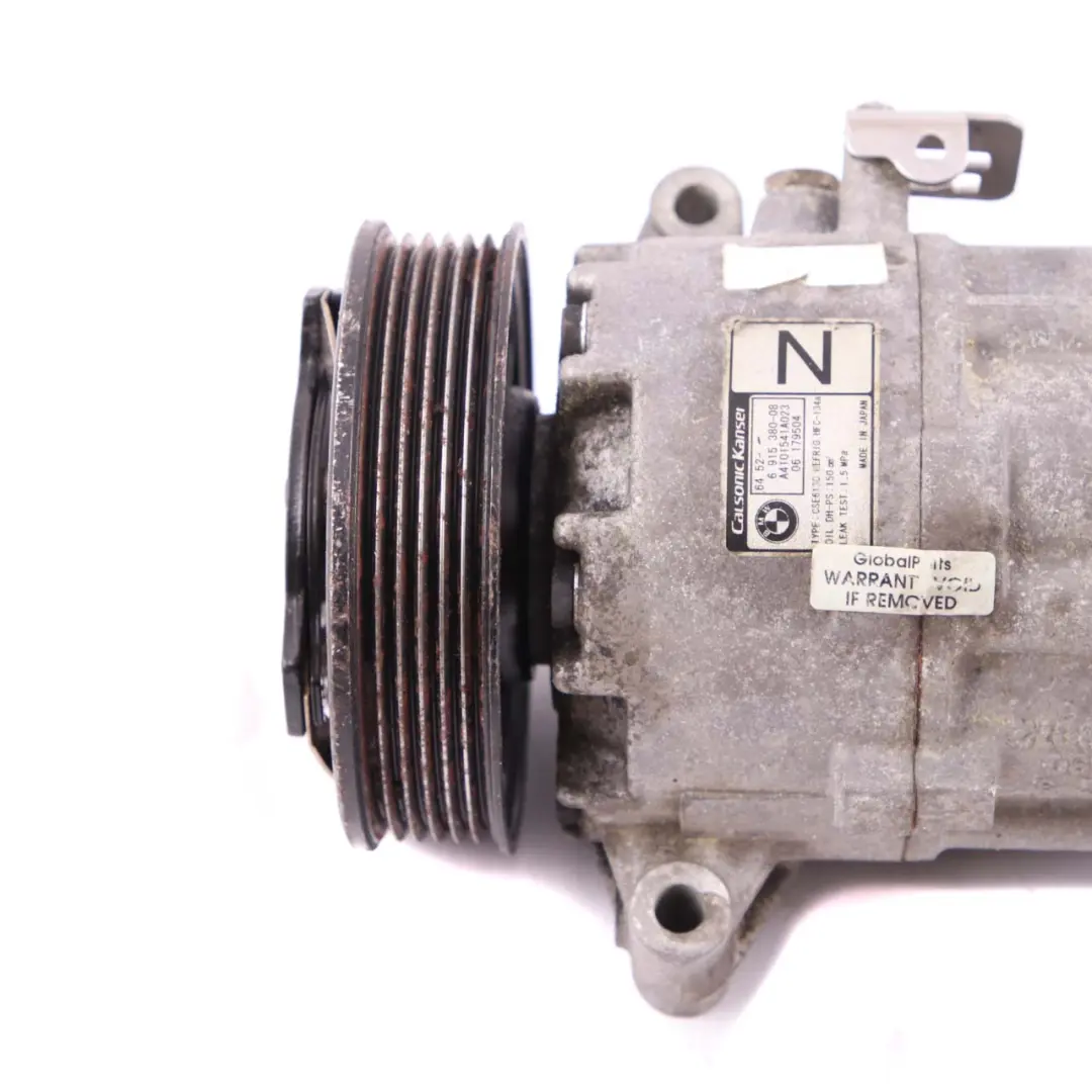 Clima Compressor BMW E81 E87 E90 E91 LCI A/C Air Conditioning Con Unit to with Part number 6915380 Clima Compressor BMW E81 E87 E90 E91 LCI A/C Air Conditioning Con Unit - SKU 6915380-2 - Part number 6915380