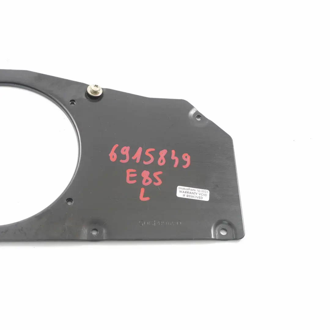 BMW Z4 E85 Supporto altoparlanti Sistema Stereo Sinistro Staffa Piastra - SKU 6915849 - Numero di parte 6915849