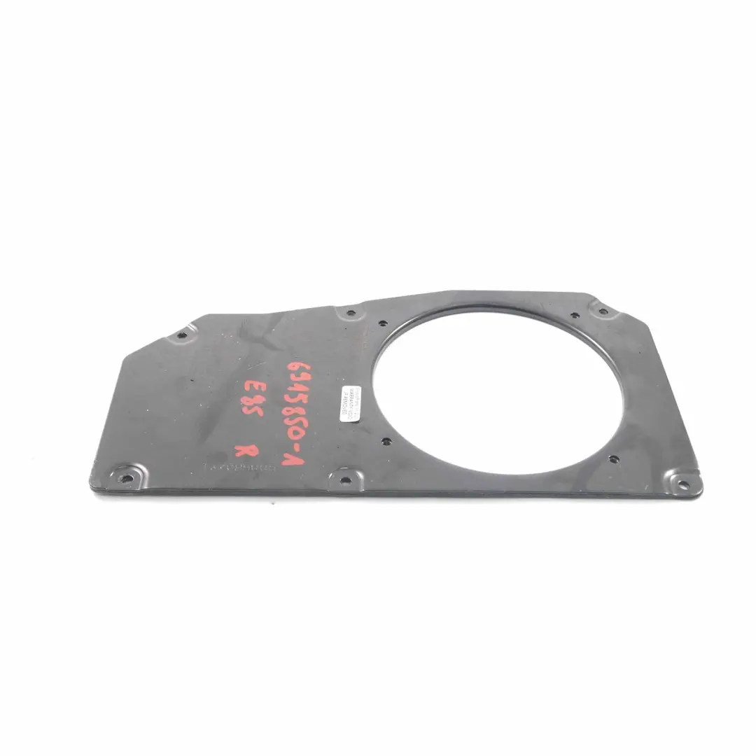 Speaker Holder Stereo System Right O/S Bracket Mounting Plate to BMW Z4 E85 with Part number 6915850 BMW Z4 E85 Speaker Holder Stereo System Right O/S Bracket Mounting Plate - SKU 6915850-1 - Part number 6915850