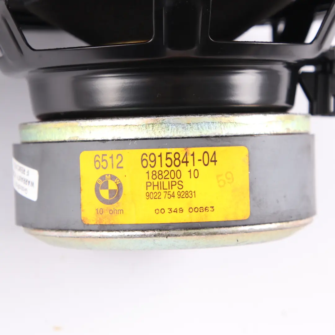 Audio Speaker System Right O/S Stereo Subwoofer Top-HiFi System to BMW Z4 E85 with Part number 6915850 BMW Z4 E85 Audio Speaker System Right O/S Stereo Subwoofer Top-HiFi System - SKU 6915850 - Part number 6915850