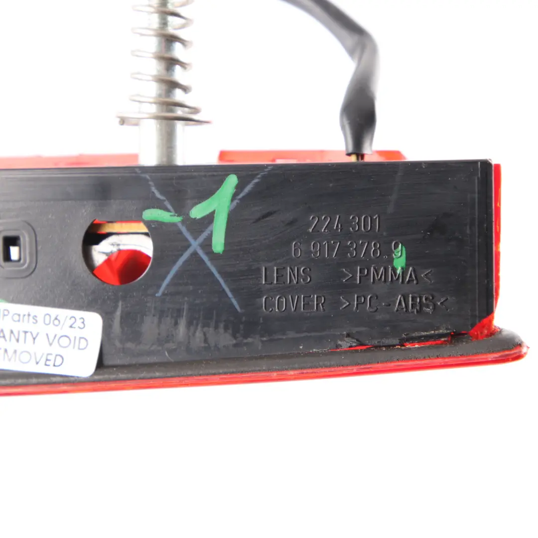 BMW Z4 E85 Third Stop Lamp Brake Light Red - SKU 6917378-1 - Part number 6917378