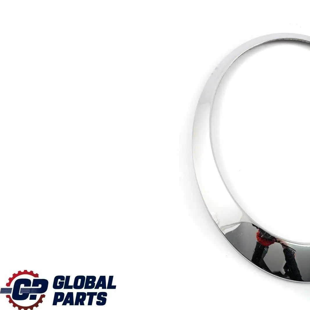 Anello Cromato Fanale Sinistro Cromo per Mini One Cooper R50 R52 R53 con numero di parte 6917835 Mini One Cooper R50 R52 R53 Anello Cromato Fanale Sinistro Cromo - SKU 6917835-1 - Numero di parte 6917835