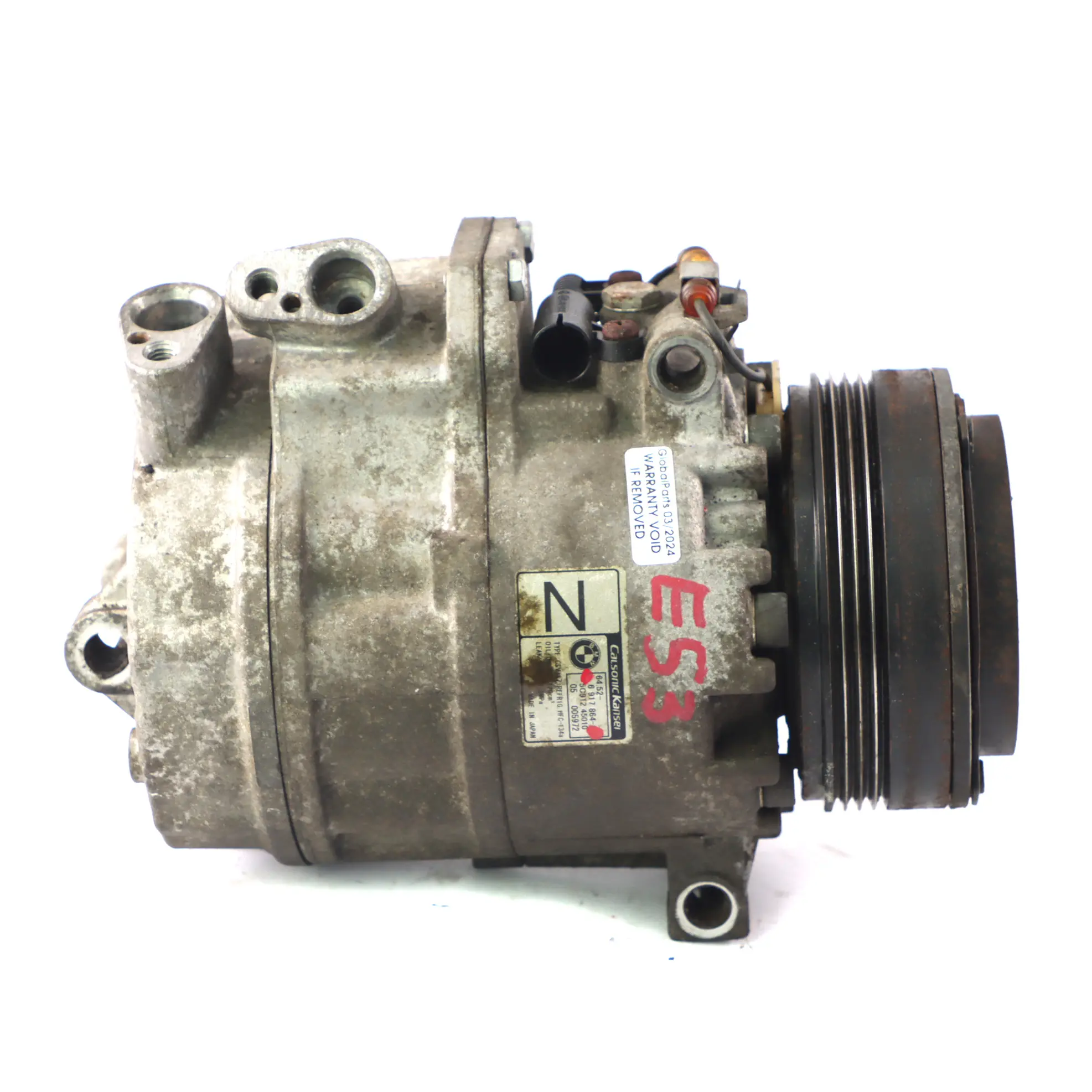 Air Con Compressor BMW X5 E53 Petrol N62 Air Conditioning A/C Compressor 6917864