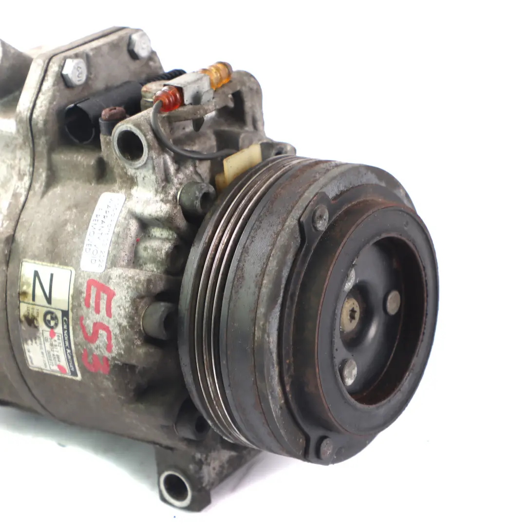 Compresseur d'air conditionné BMW X5 E53 Petrol N62 A/C Compresseur pour à propos du numéro de pièce 6917864 Compresseur d'air conditionné BMW X5 E53 Petrol N62 A/C Compresseur - SKU 6917864 - Numéro de pièce 6917864