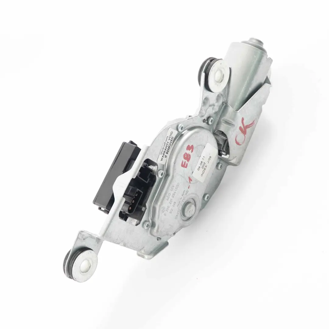 BMW E83 Limpiaparabrisas trasero Conjunto Motor Bosch 6763 - SKU 6917907-1 - Número de pieza 6917907