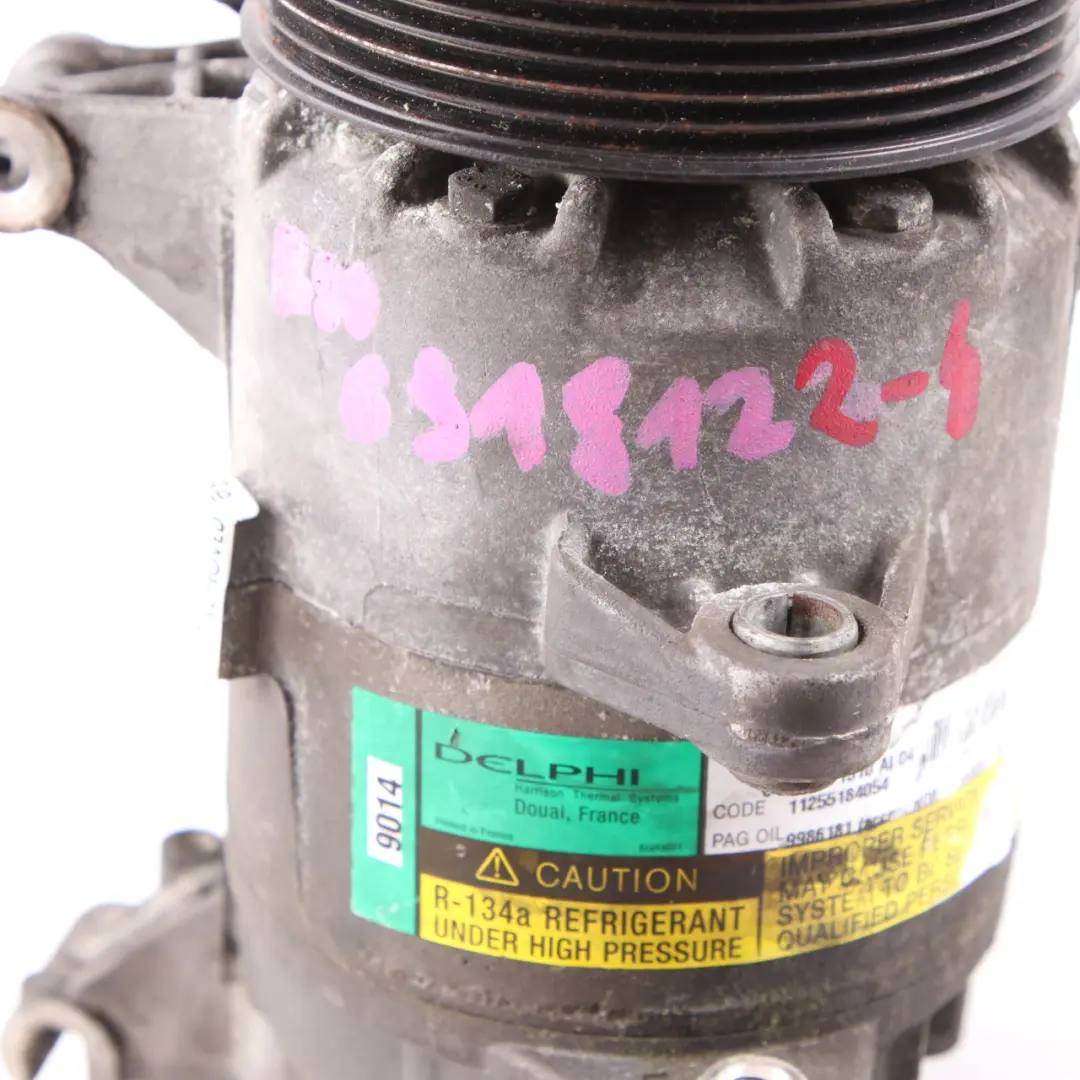 Compresor Mini Cooper One R50 R52 R53 A/C Bomba Aire Acondicionado 1171310 para con número de pieza 6918122 Compresor Mini Cooper One R50 R52 R53 A/C Bomba Aire Acondicionado 1171310 - SKU 6918122-4 - Número de pieza 6918122