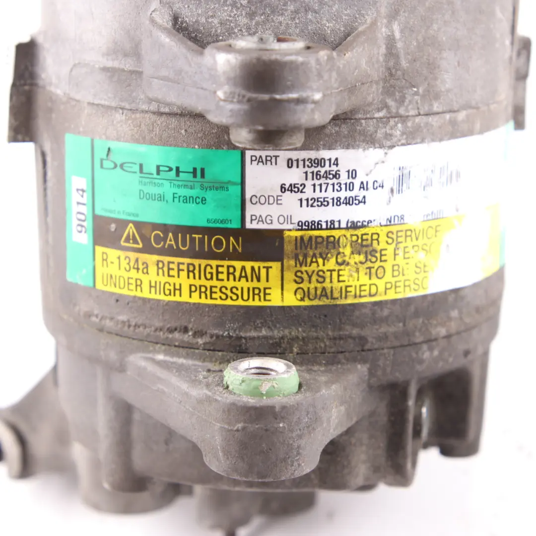 A/C Aria condizionata Pompa 1171310 per Compressore Mini Cooper One R50 R52 R53 con numero di parte 6918122 Compressore Mini Cooper One R50 R52 R53 A/C Aria condizionata Pompa 1171310 - SKU 6918122-4 - Numero di parte 6918122