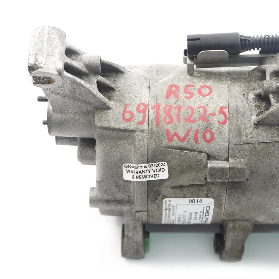 Mini Cooper One R50 R52 R53 A/C Air Conditioning Pump Compressor 1171310 - SKU 6918122-5 - Part number 6918122