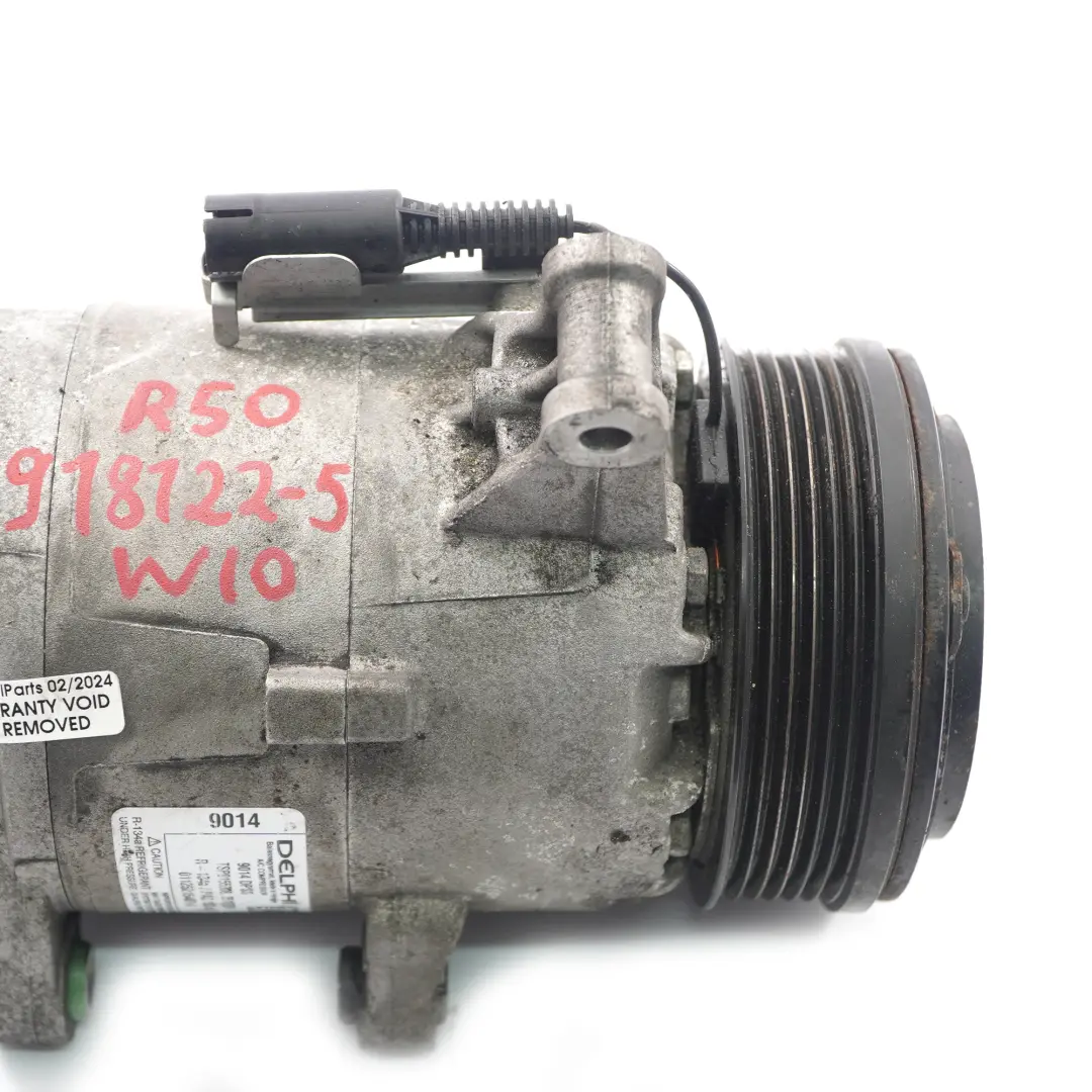 Mini Cooper One R50 R52 R53 A/C Air Conditioning Pump Compressor 1171310 - SKU 6918122-5 - Part number 6918122