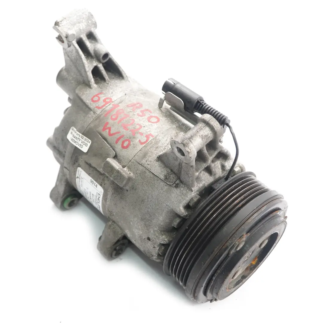 Mini Cooper One R50 R52 R53 A/C Air Conditioning Pump Compressor 1171310 - SKU 6918122-5 - Part number 6918122